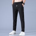 Herren Leichte Stretch-Jogginghose - Schmal zulaufende Passform mit Kordelzug