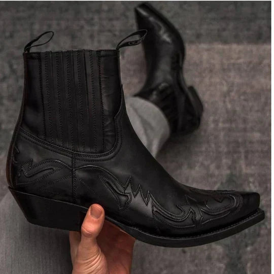 Herren Cowboy-Stiefel – Klassisches Western-Design