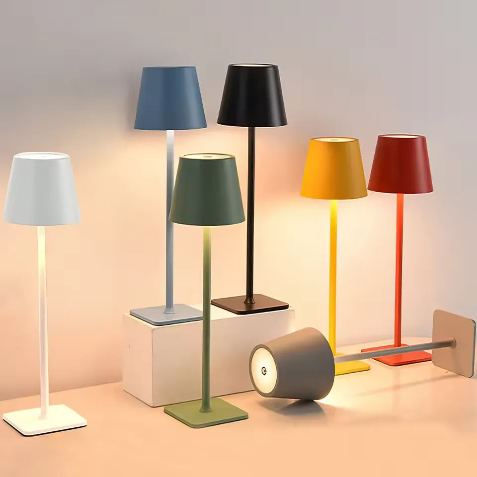 Kabellose Tischlampe - Wiederaufladbar und Dimmbar