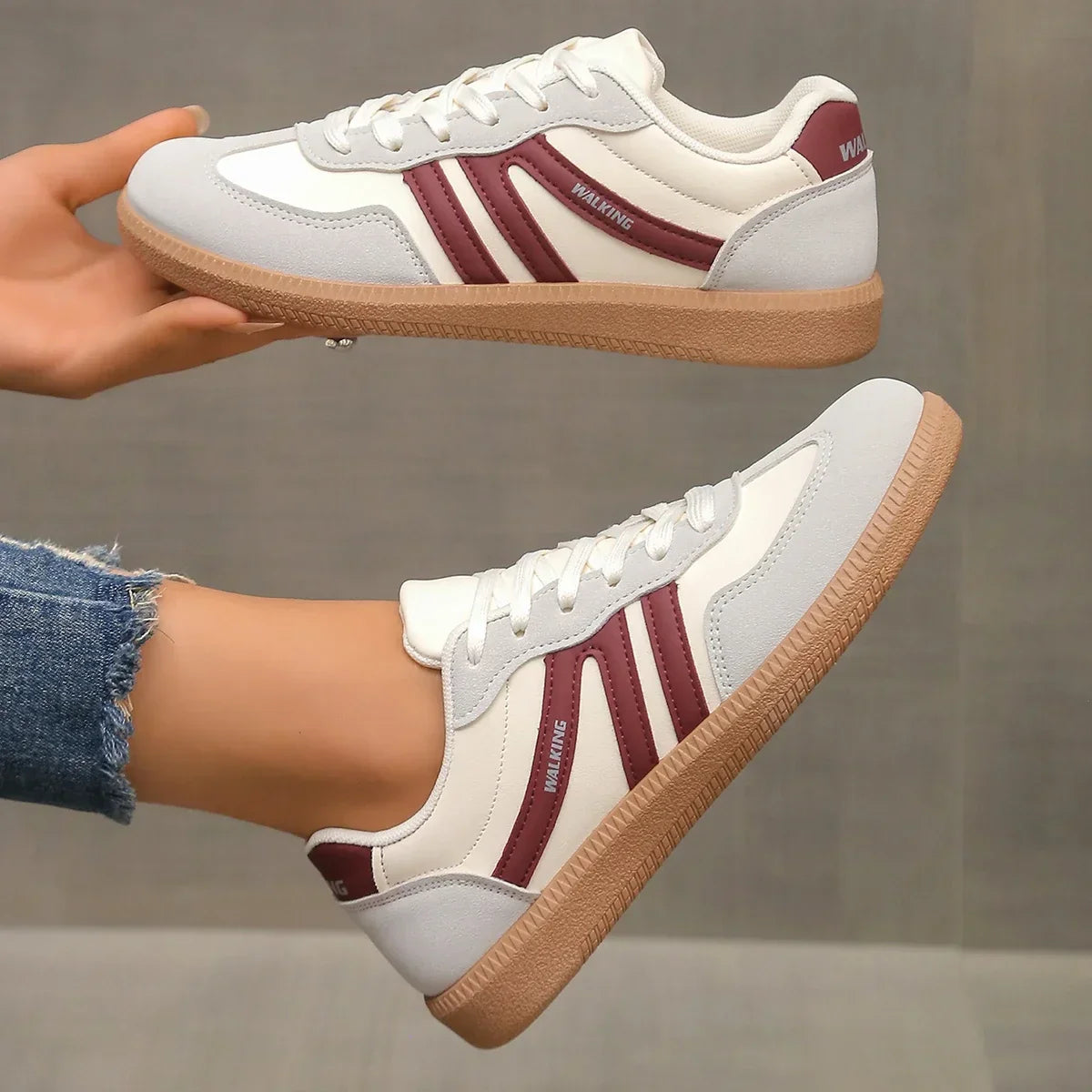 Bequeme Leichte Walkingsneaker für Damen