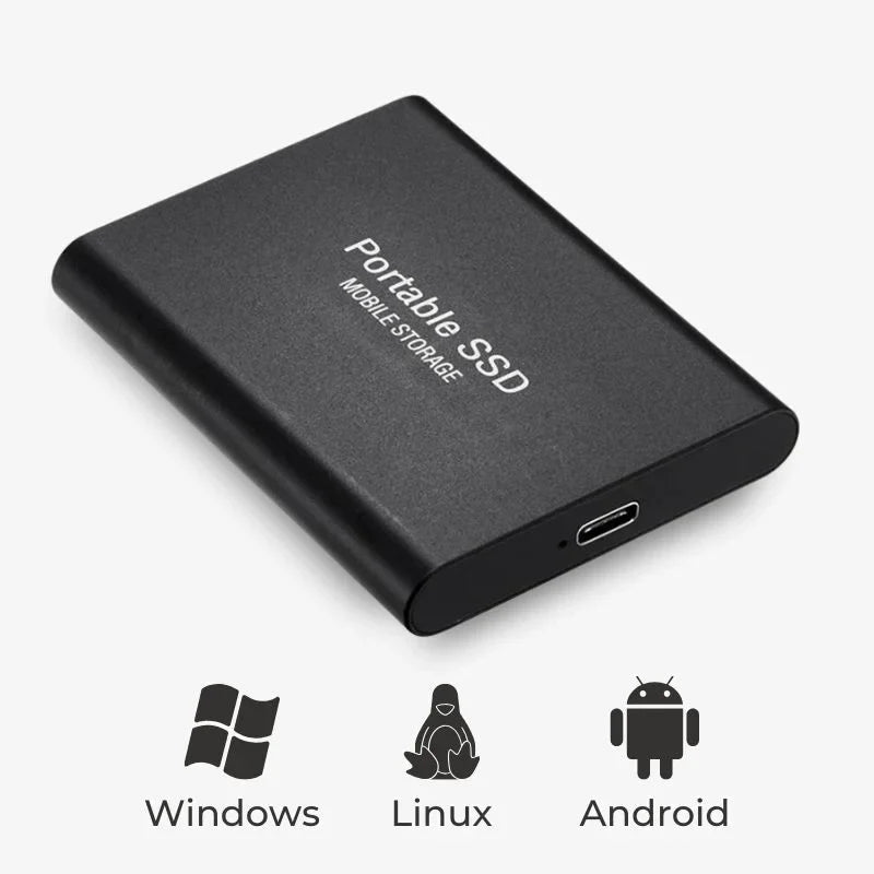Ultraschnelle Kompakte Tragbare SSD - Externe Mobile Speichergerät
