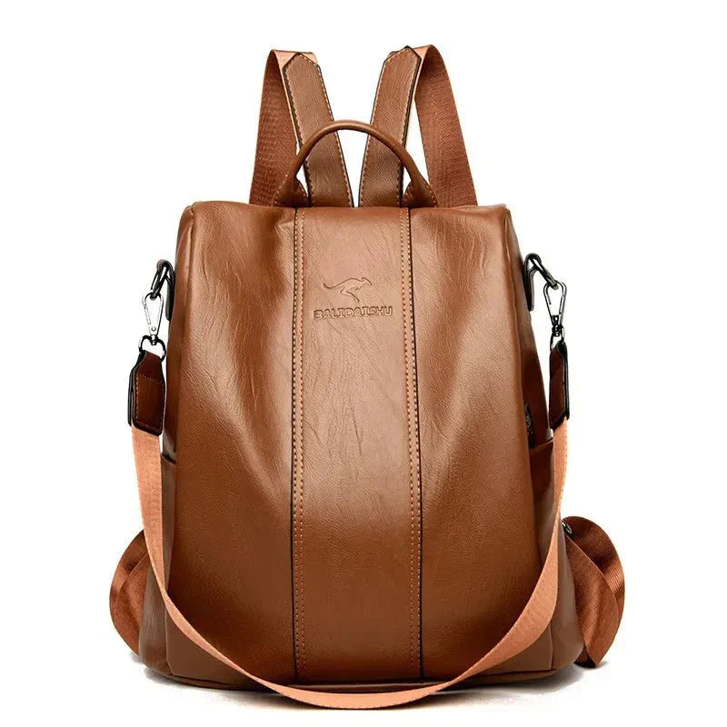 Damen Diebstahlschutz-Rucksack - Cabrio-Reisetasche