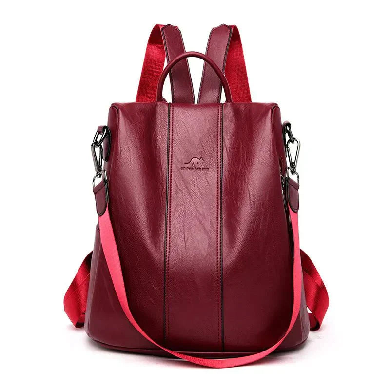 Damen Diebstahlschutz-Rucksack - Cabrio-Reisetasche