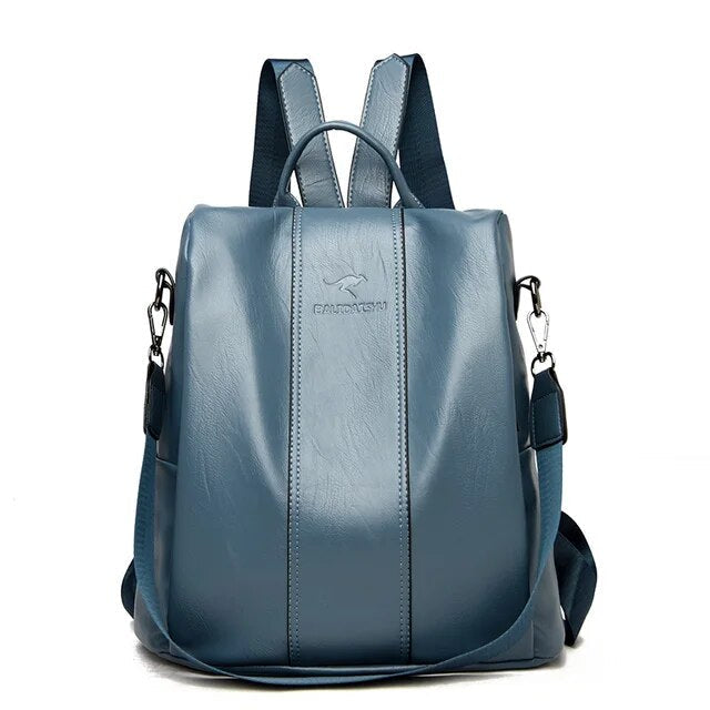 Damen Diebstahlschutz-Rucksack - Cabrio-Reisetasche