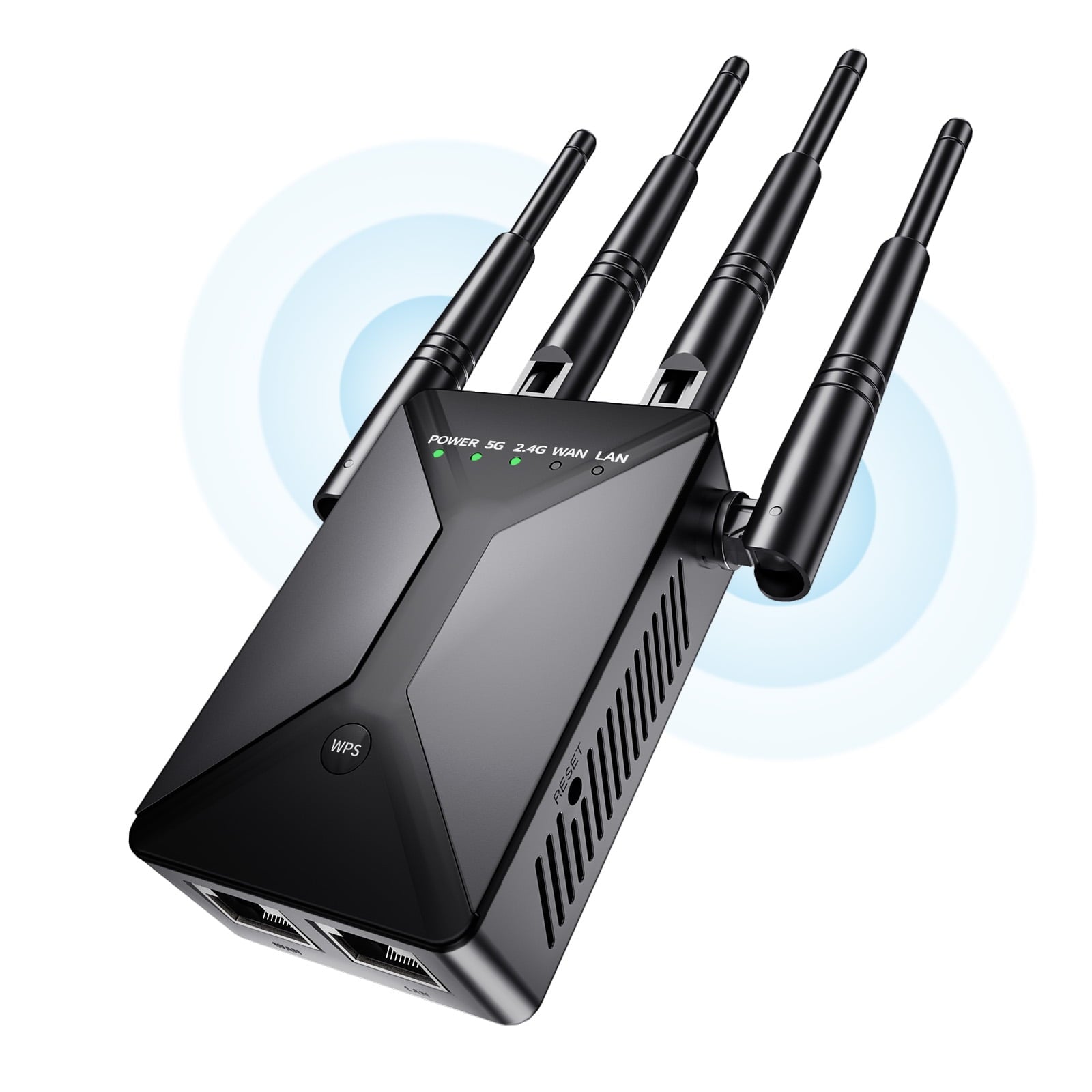 Große Reichweite WiFi Signal Verstärker - Dual Band Erweiterer