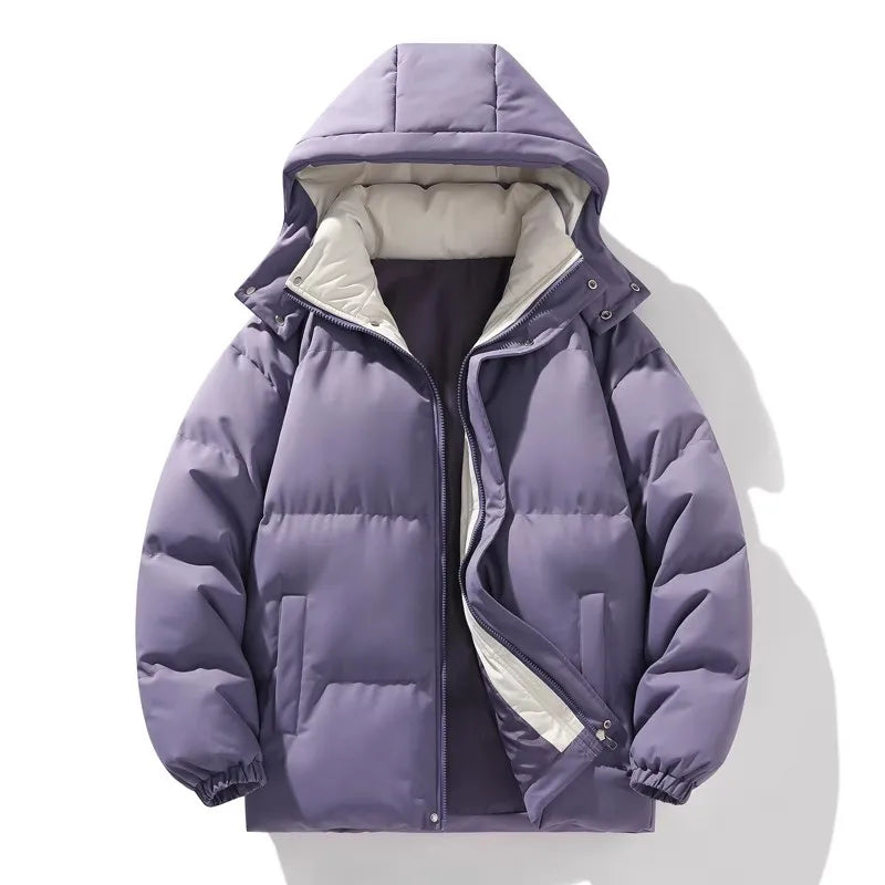 Herren Gefütterte Kapuzenjacke - Isoliert & Winddicht