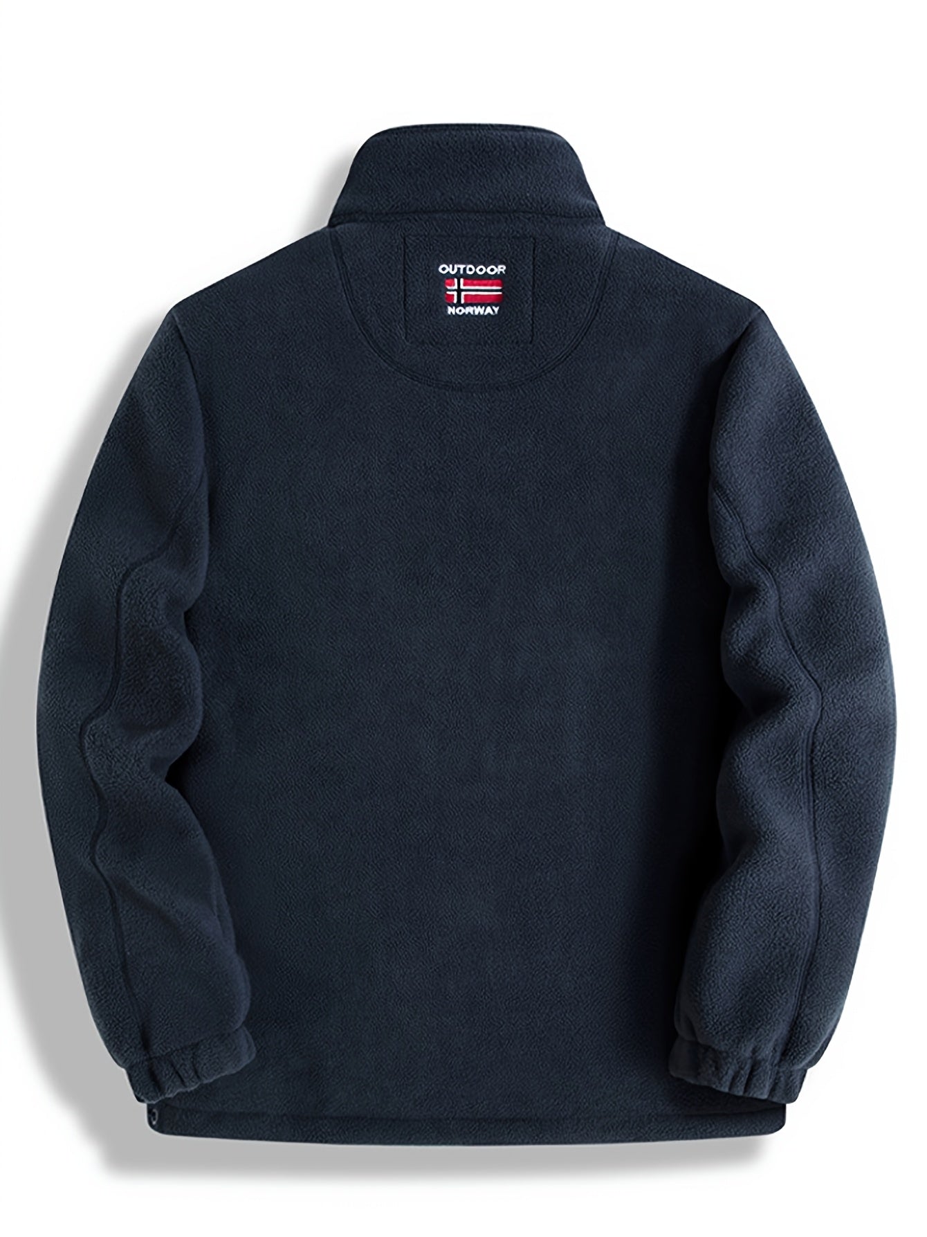 Herren Fleecejacke - Reißverschluss mit Stehkragen