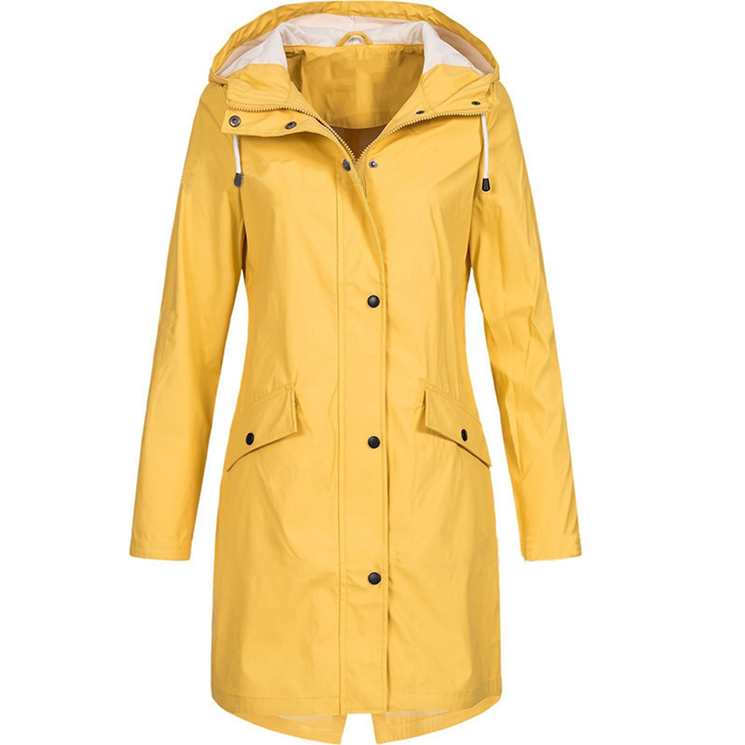 Damen Elegante Wasserdichte Jacke - Winddichte Oberbekleidung