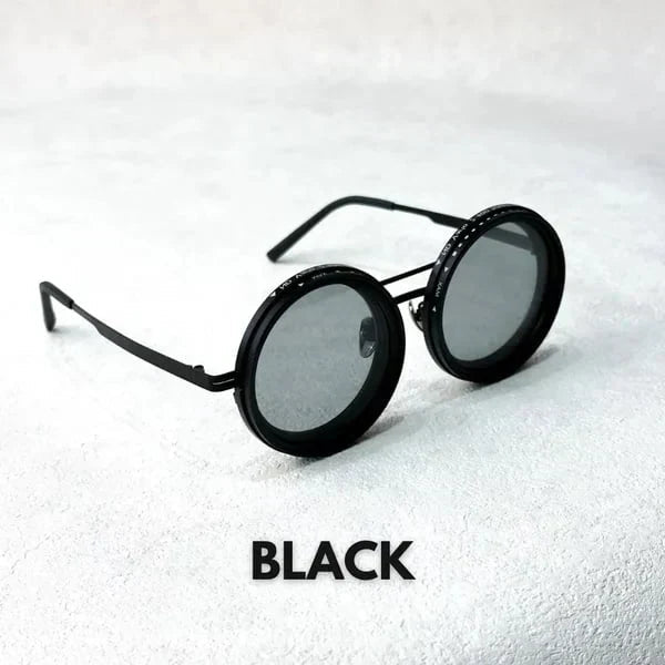 🔥Adjustable Tint Polarized Round Sunglasses (50% OFF) - ALPINE WEAR