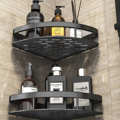 Aluminium Corner Bathroom Shelf - ALPINE WEAR