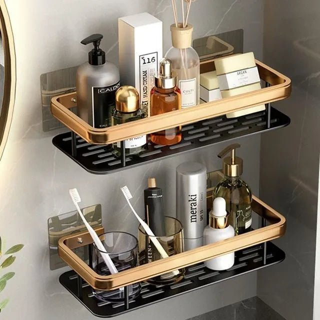 Aluminium Corner Bathroom Shelf - ALPINE WEAR