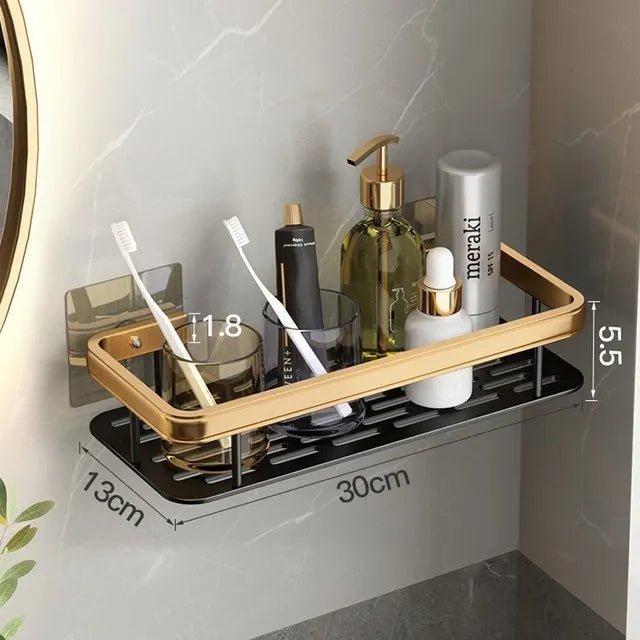 Aluminium Corner Bathroom Shelf - ALPINE WEAR