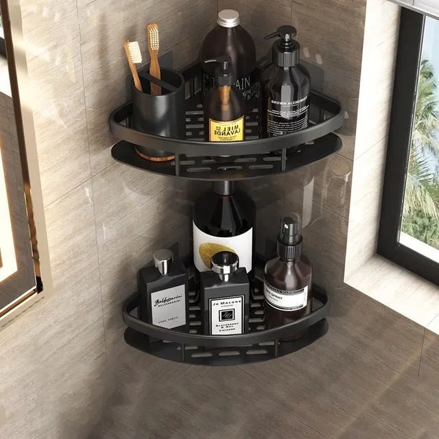 Aluminium Corner Bathroom Shelf - ALPINE WEAR