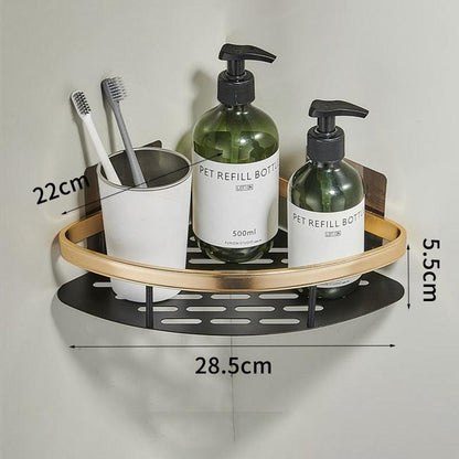 Aluminium Corner Bathroom Shelf - ALPINE WEAR