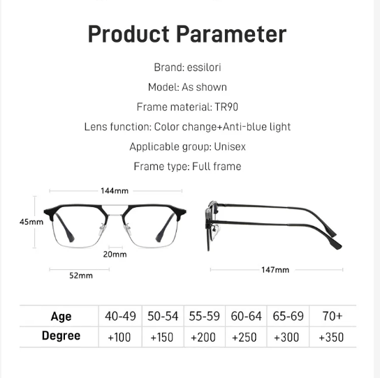 🔥Better protect your eyes🔥Fashion Anti - blue Light Reading Glasses - ALPINE WEAR