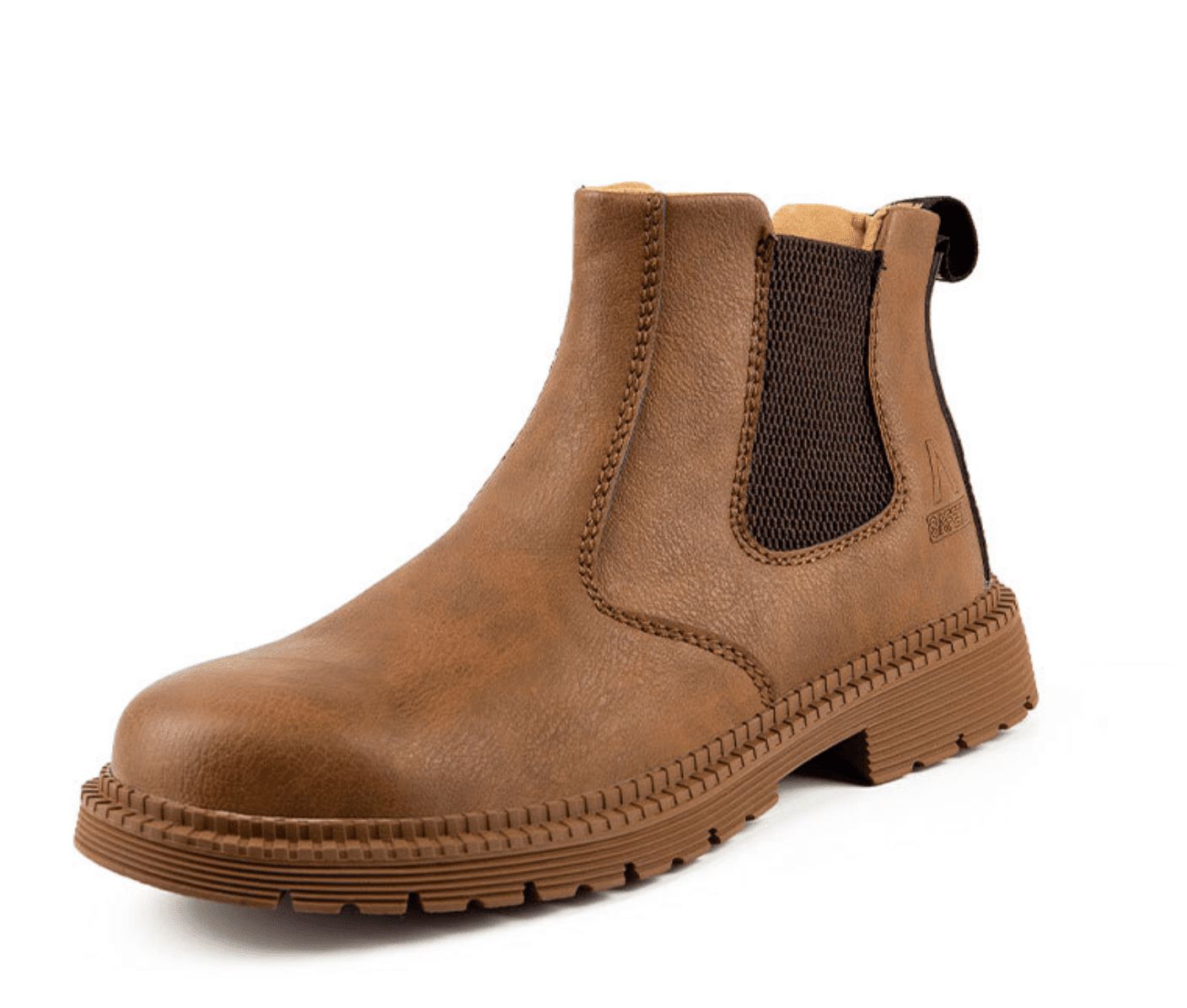 Herren Chelsea-Stiefeletten zum Hineinschlüpfen - Schlupf-Stil mit Profilsohle