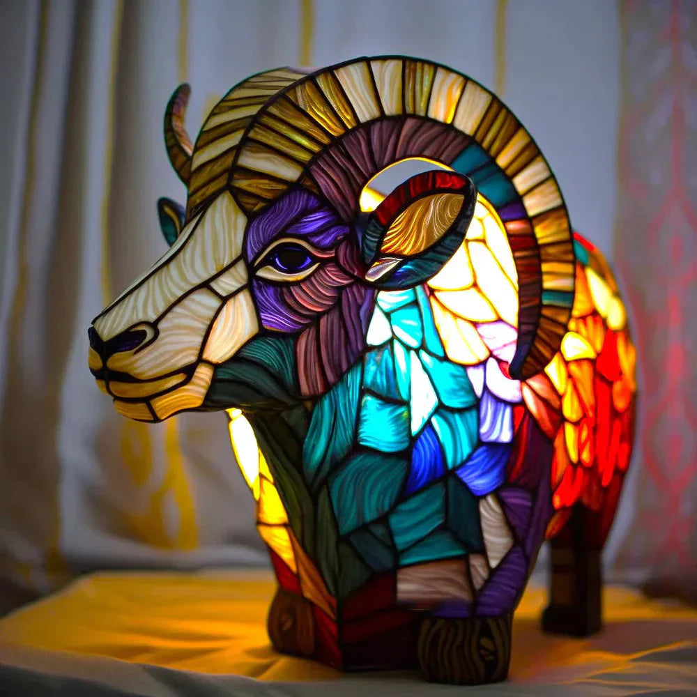 Tierfigur Display Lampe - Lebhafte Heimdekoration