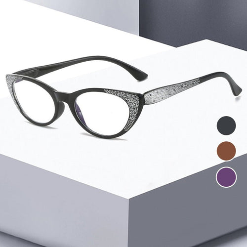 👓Cat Eye Reading Glasses with Blue Light Blocking - ALPINE WEAR