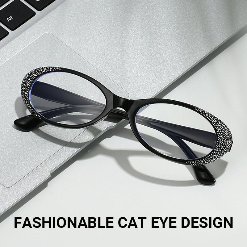 👓Cat Eye Reading Glasses with Blue Light Blocking - ALPINE WEAR