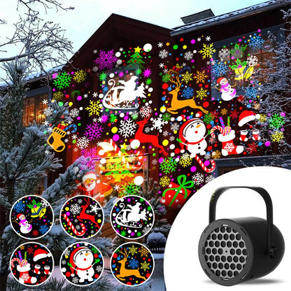 🎄🎁Christmas Hot Sale 50% OFF🎅16 - Pattern USB Christmas Projector Light - ALPINE WEAR