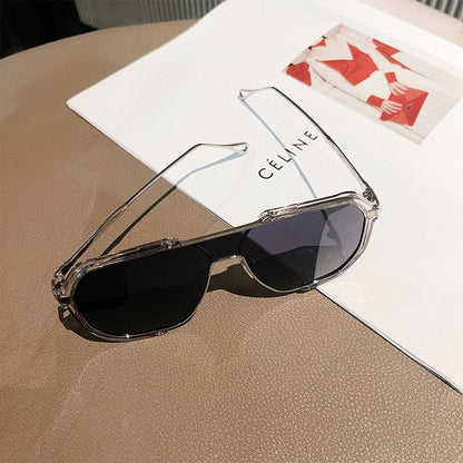 Classic Retro Stylish Large Frame Sunglasses（50% OFF） - ALPINE WEAR