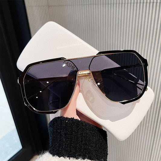 Classic Retro Stylish Large Frame Sunglasses（50% OFF） - ALPINE WEAR