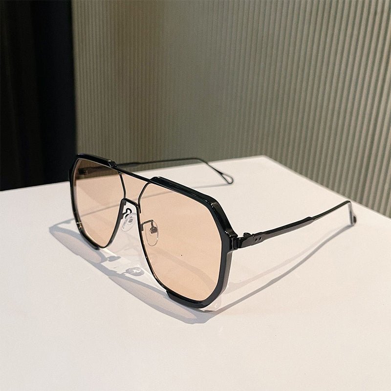 Classic Retro Stylish Large Frame Sunglasses（50% OFF） - ALPINE WEAR