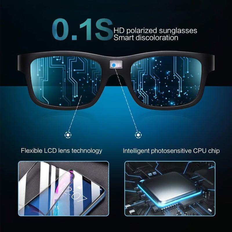 😎Classic Smart Photochromic Polarized Sunglasses（50% OFF） - ALPINE WEAR