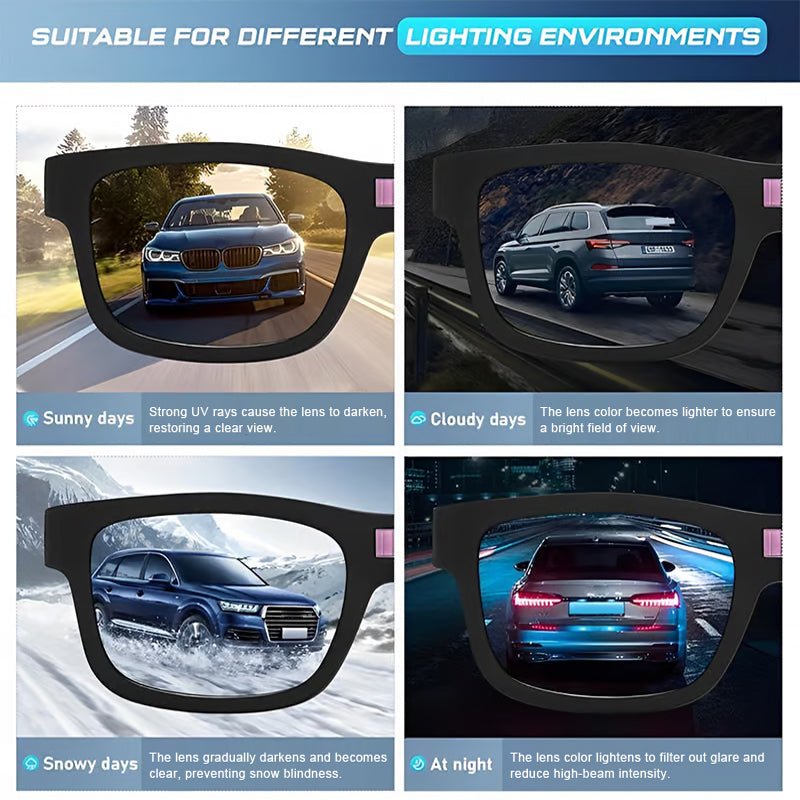 😎Classic Smart Photochromic Polarized Sunglasses（50% OFF） - ALPINE WEAR