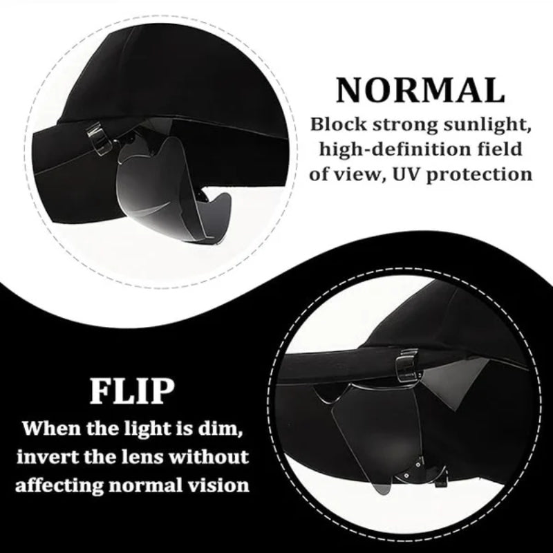 Clip Cap Sports Sunglasses - ALPINE WEAR