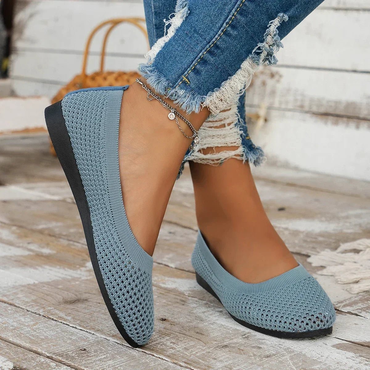 Colours Breathable Women's Loafers - ALPINE WEAR