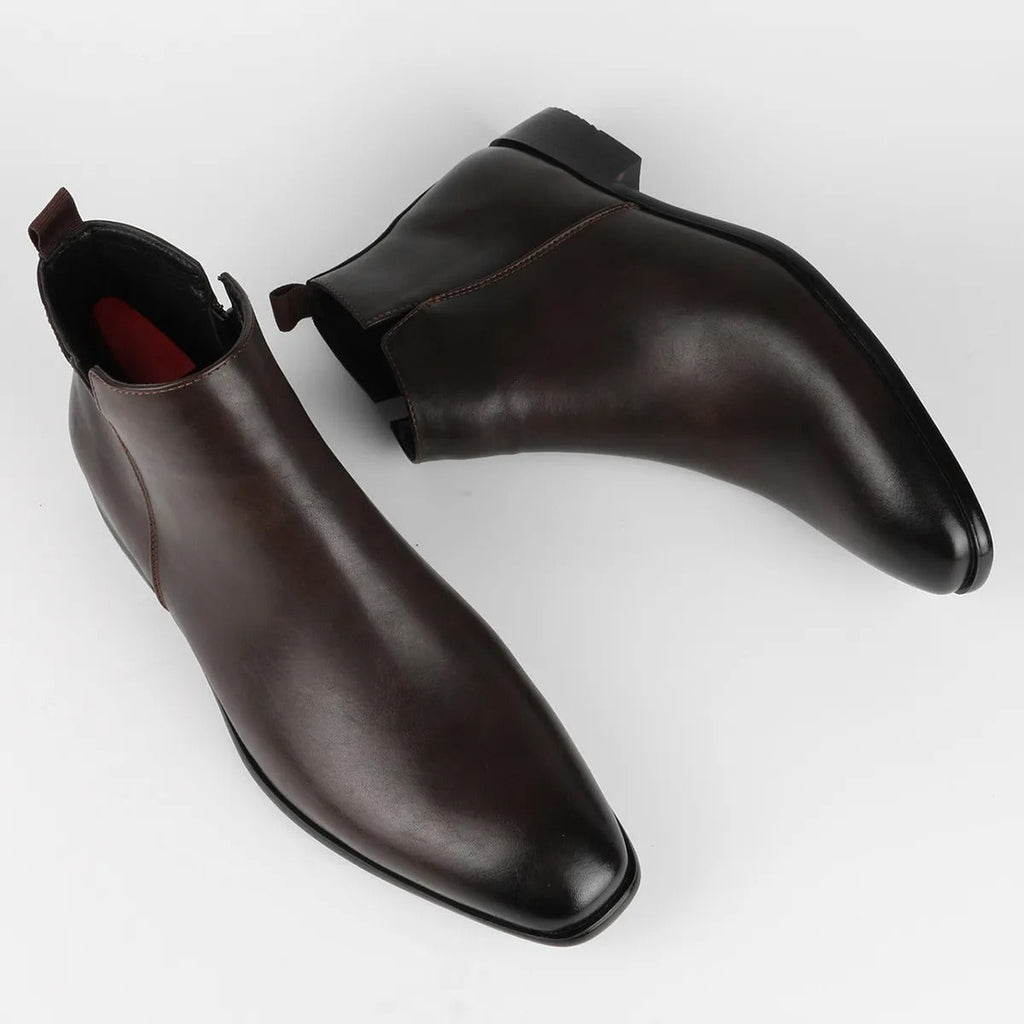Herren Formelle Stiefeletten - Seitlicher Reißverschluss