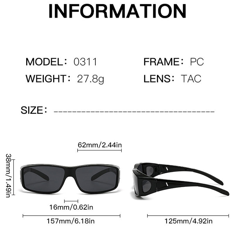 🚗Essential for Safe Driving💕Unisex Fashion Polarized Sunglasses - ALPINE WEAR