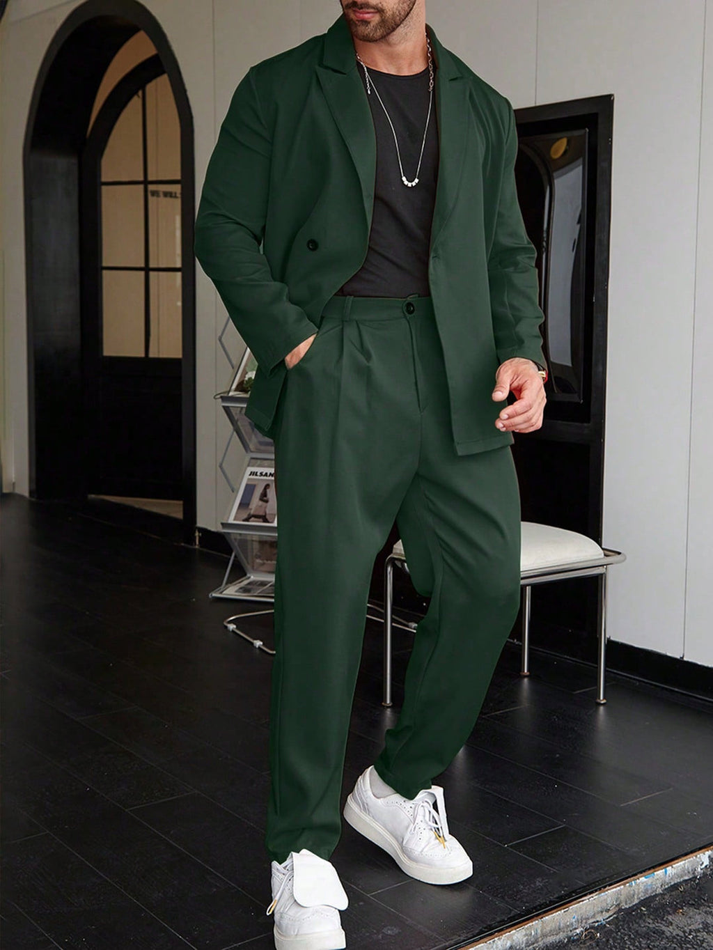 Herren Anzug im Relaxed Fit - 2-teiliges Set