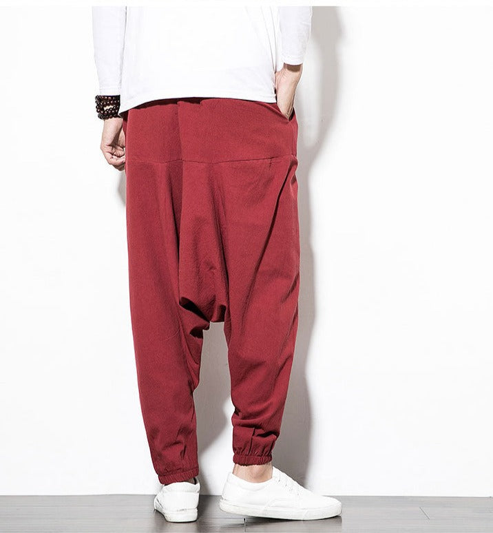 Herren Harem Joggers - Stylische Baggy Passform