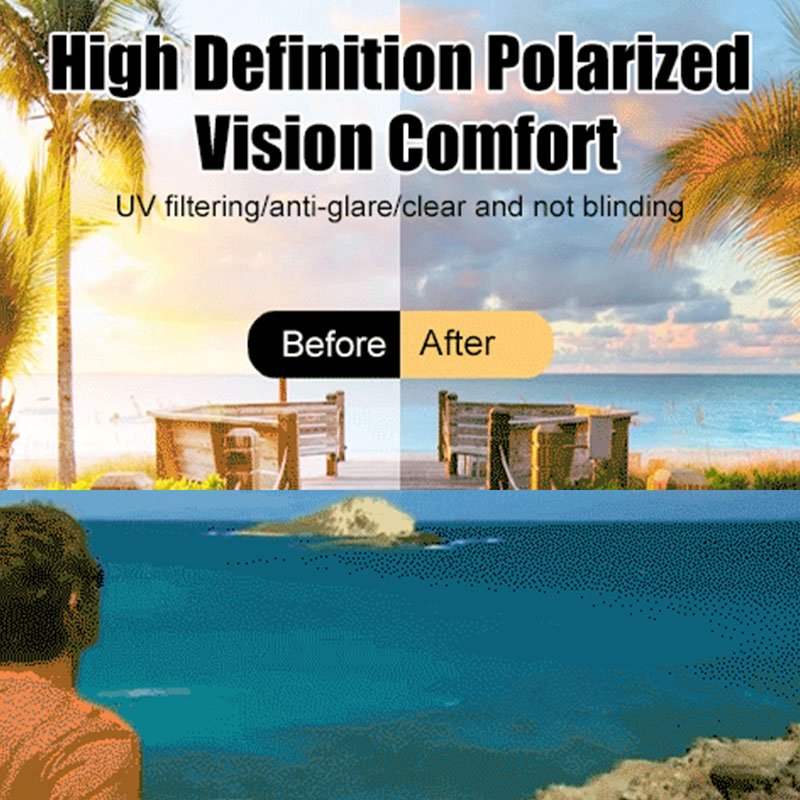 🎁Hot Sale 49% OFF⏳Polarized Folding Sunglasses with Lightweight Case - ALPINE WEAR