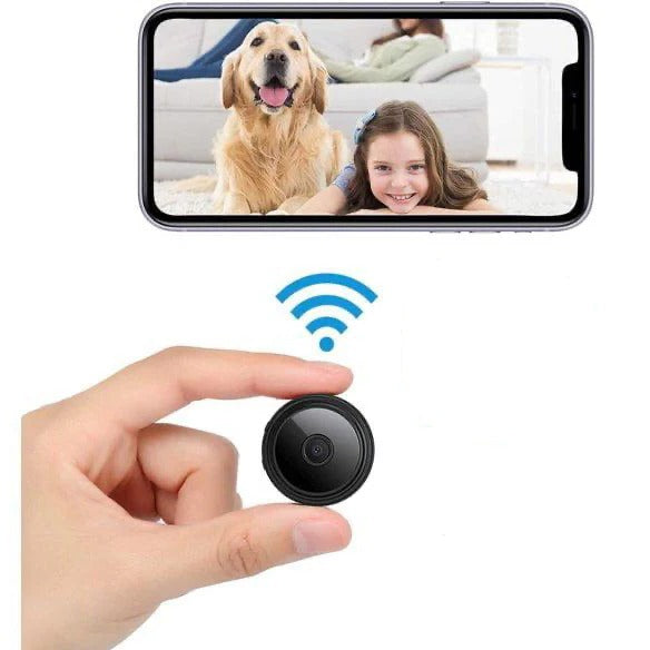 Mini Schwarze Magnetische Kamera - Full HD Drahtlose Überwachung