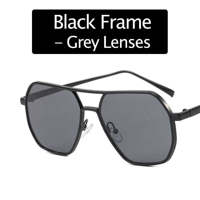 Irregular Frame UV Protection Polarized Lens Sunglasses - ALPINE WEAR