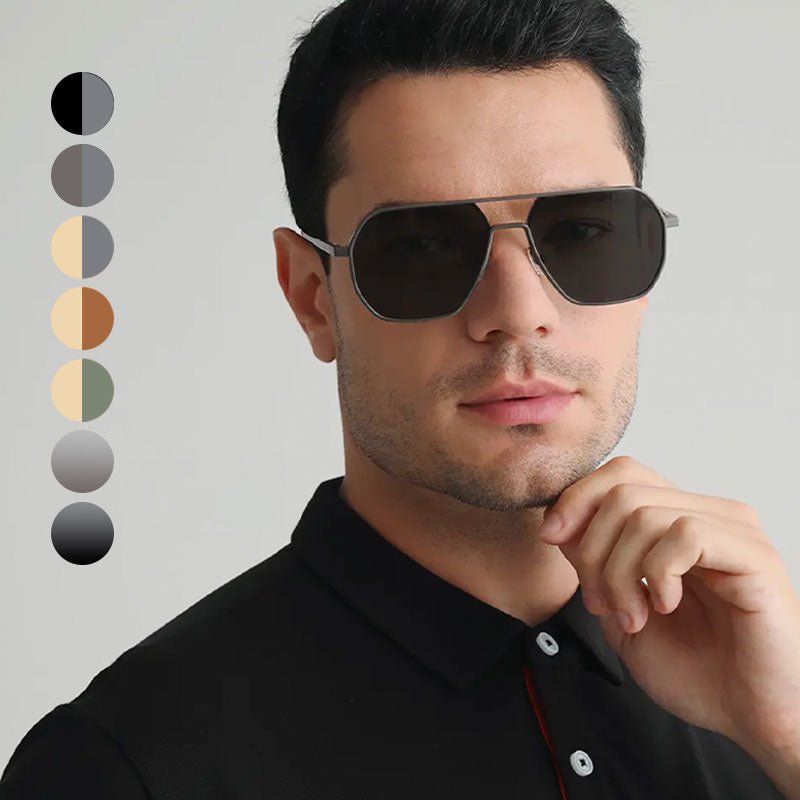 Irregular Frame UV Protection Polarized Lens Sunglasses - ALPINE WEAR