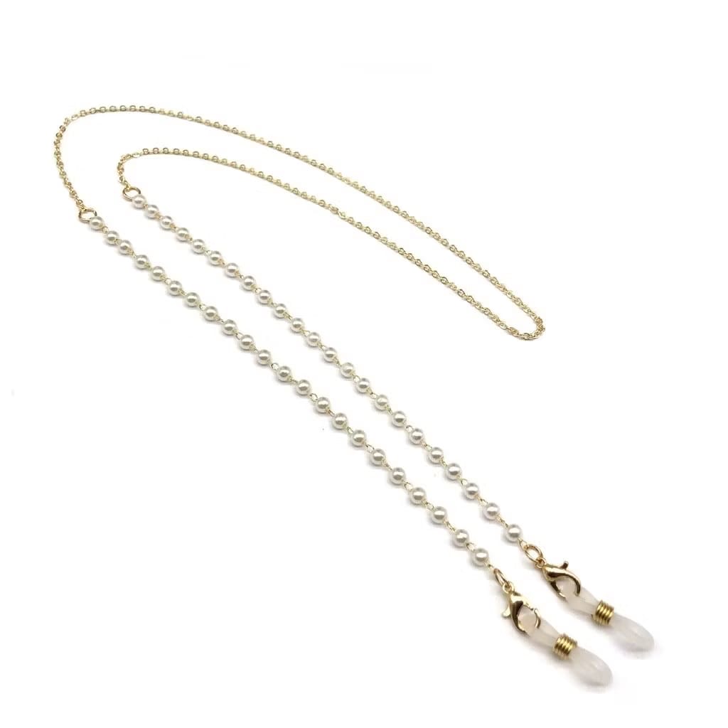 Luxe Pearl Chain – Elegant Eyewear Accessory - ALPINE WEAR