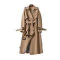 Damen Trenchcoat mit Doppelknopfleiste - Klassische Oberbekleidung