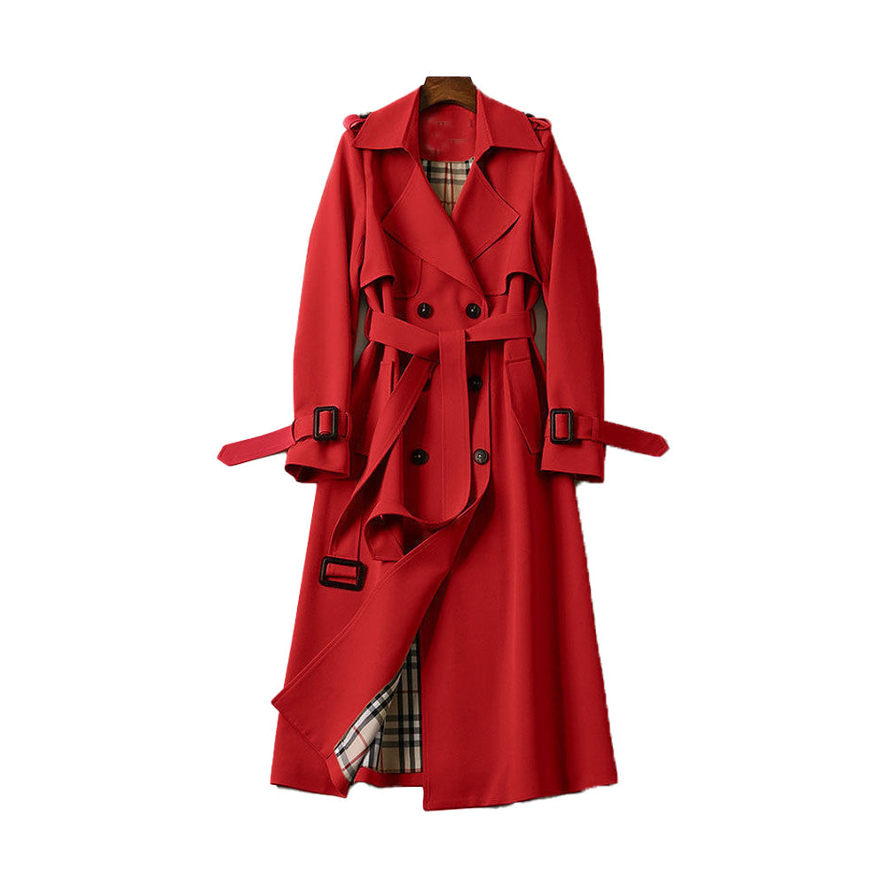 Damen Trenchcoat mit Doppelknopfleiste - Klassische Oberbekleidung