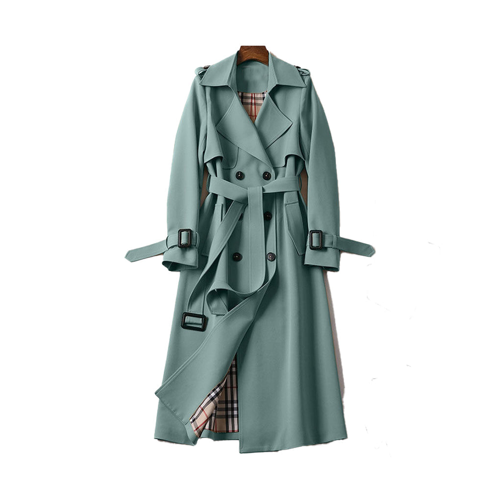 Damen Trenchcoat mit Doppelknopfleiste - Klassische Oberbekleidung