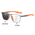 Ultra-Light Multifocal Photochromic Progressive Anti-Blue Light Reading Glasses