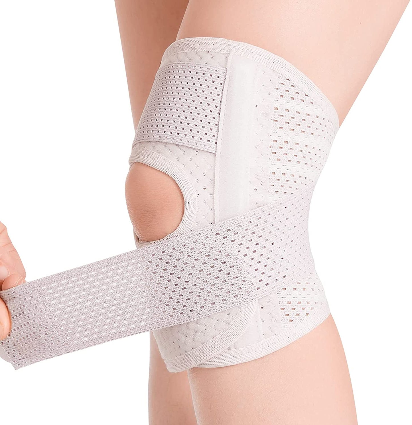 Orthopaedic Knee Brace with Stabilising Strap - ALPINE WEAR