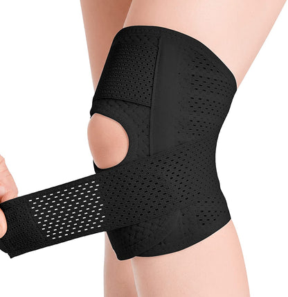 Orthopaedic Knee Brace with Stabilising Strap - ALPINE WEAR