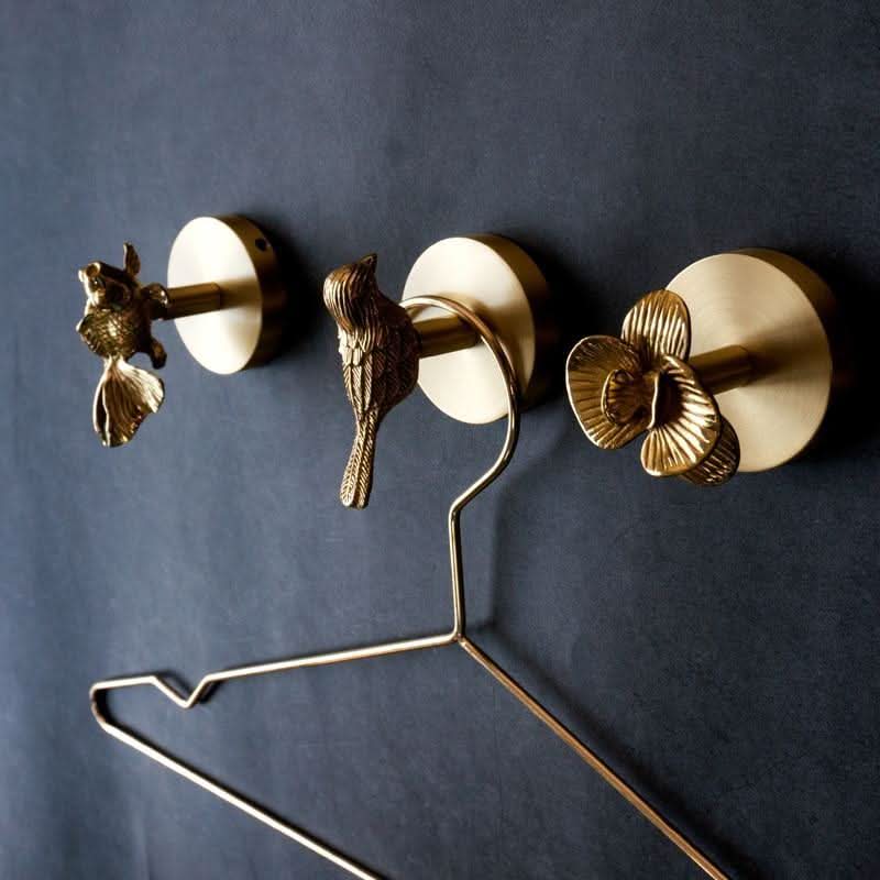 Dekorative Wandhaken – Tier- & Blumen-Design