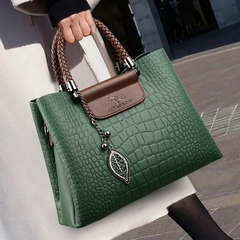 Damen Handtasche - Satchel mit Tragegriff