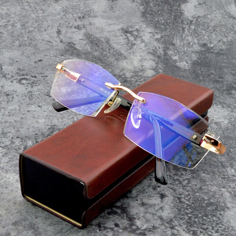 Sapphire high hardness anti - blue progressive Far And Near Dual - Use Reading Glasses - ALPINE WEAR