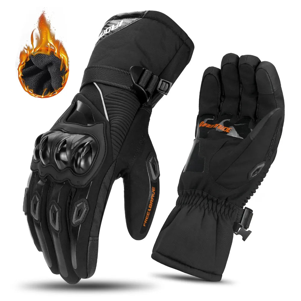 Motorradhandschuhe Winter - Wasserdicht und Touchscreen